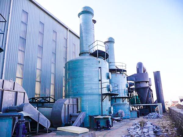 玻璃钢尾气吸收塔的工作原理