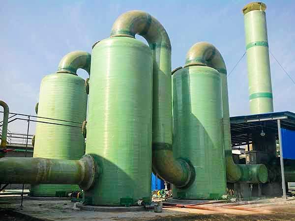 影响玻璃钢尾气吸收塔吸收效率的各种因素