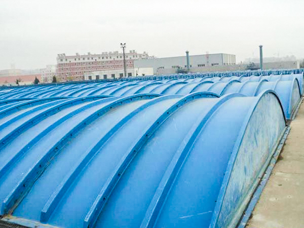 玻璃钢集气罩(污水池盖) 玻璃钢集气罩(污水池盖)